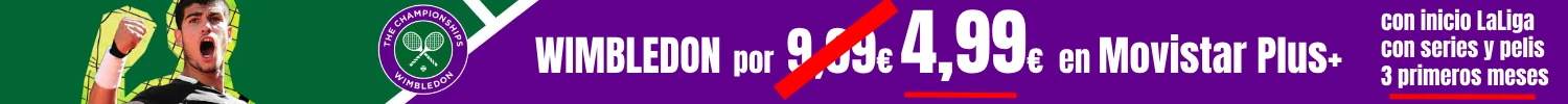 Wimbledon en Movistar por 4,99