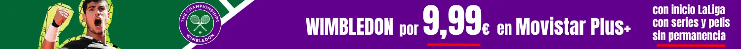Wimbledon en Movistar por 4,99