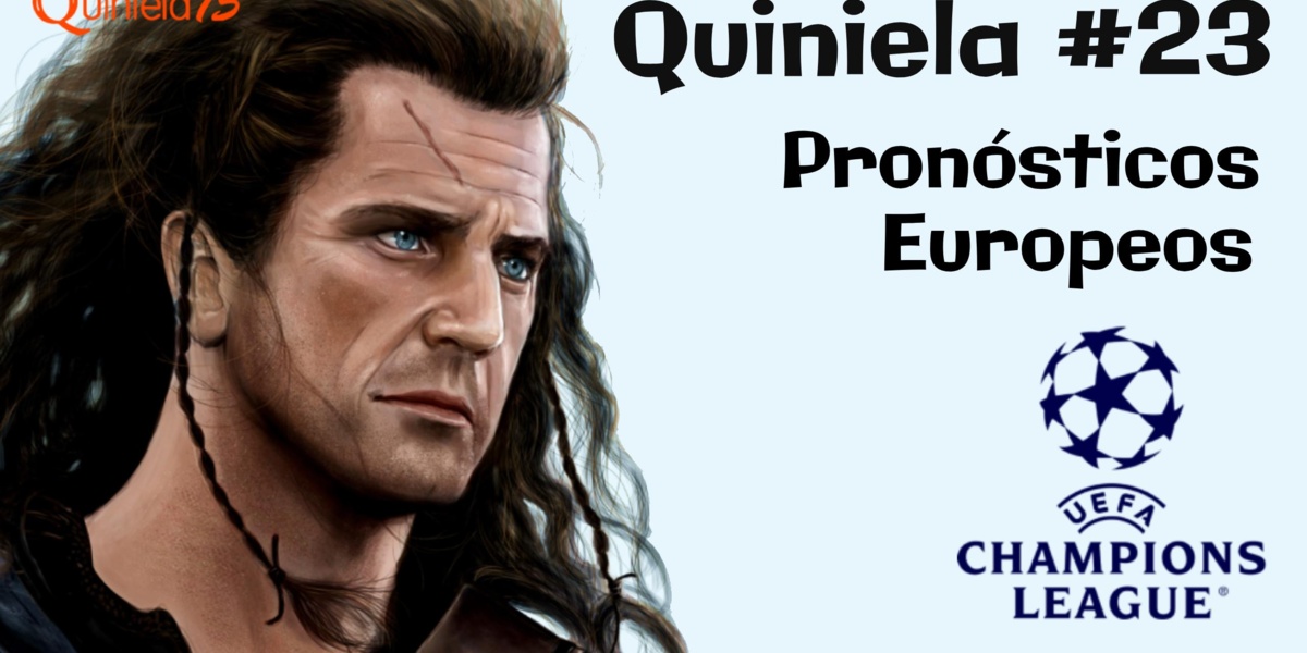 Pronósticos de la quiniela 23