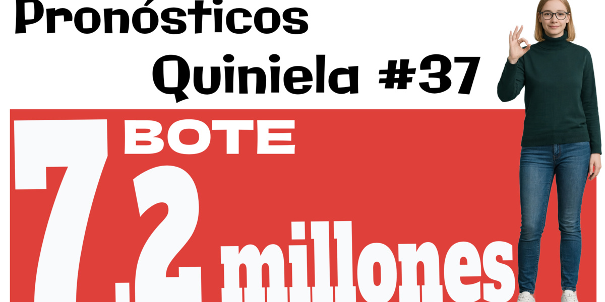 Bote de 7,2 millones en la jornada 37