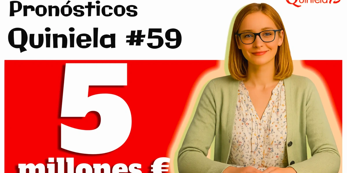 Quiniela 59 con un bote de 5 millones