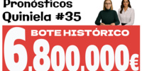 Bote histórico en la quiniela 35