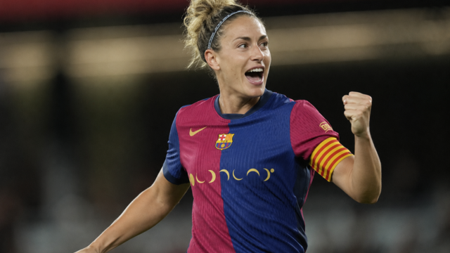 La capitana del Barça celebra un gol