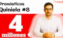 Quiniela de la jornada 8 con 4 millones de euros